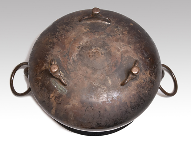 唐胴香炉風炉 博多芦屋 江戸前期 長野烈極め | 古美術ささき