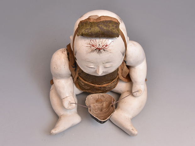 御所人形 江戸後期 面被り 浅原革世氏旧蔵品 | 古美術ささき