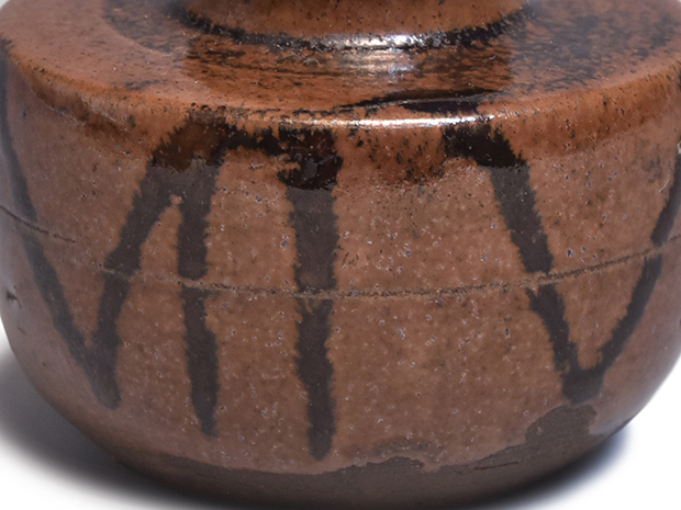 瀬戸茶入 銘「芦乃屋」 小堀宗慶箱書 象牙蓋 仕覆3 | 古美術ささき