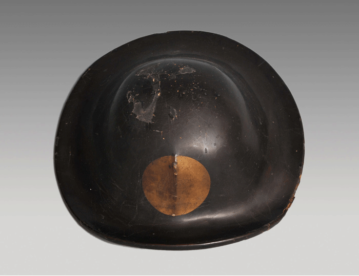 端反陣笠 日の丸紋 江戸時代 高級武士用 | 古美術ささき