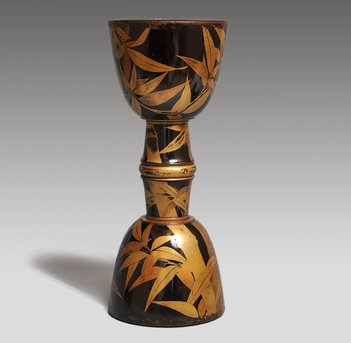 大鼓胴 竹蒔絵 阿古系 室町末から桃山 | 古美術ささき