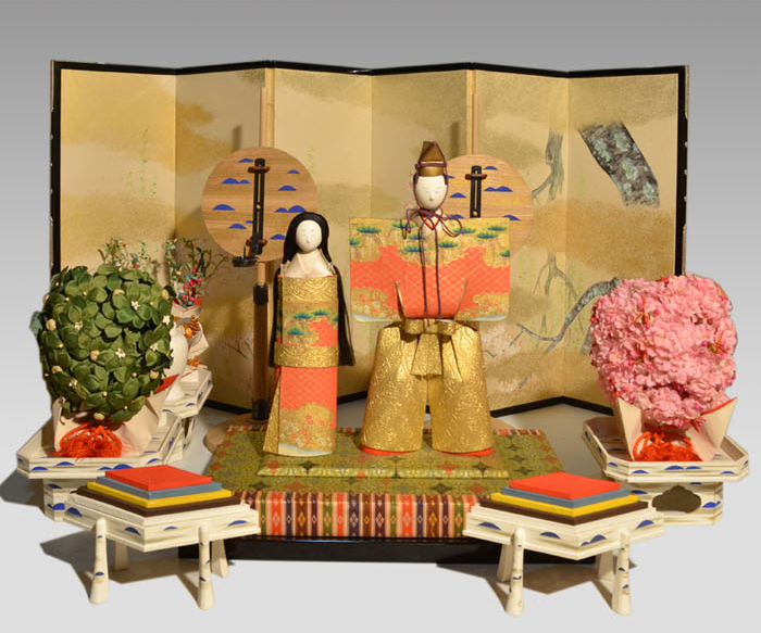 神雛 お雛様セット 京都 田中彌(製) | 古美術ささき