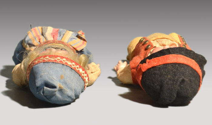 アンティーク ビスクドール2体 ホイバッハ社(ドイツ) | 古美術ささき