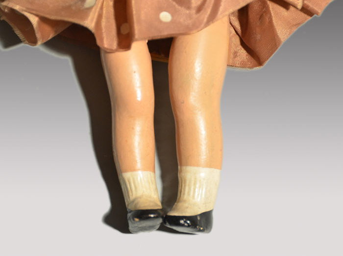 アンティーク コンポジションドール 女の子 2体 | 古美術ささき