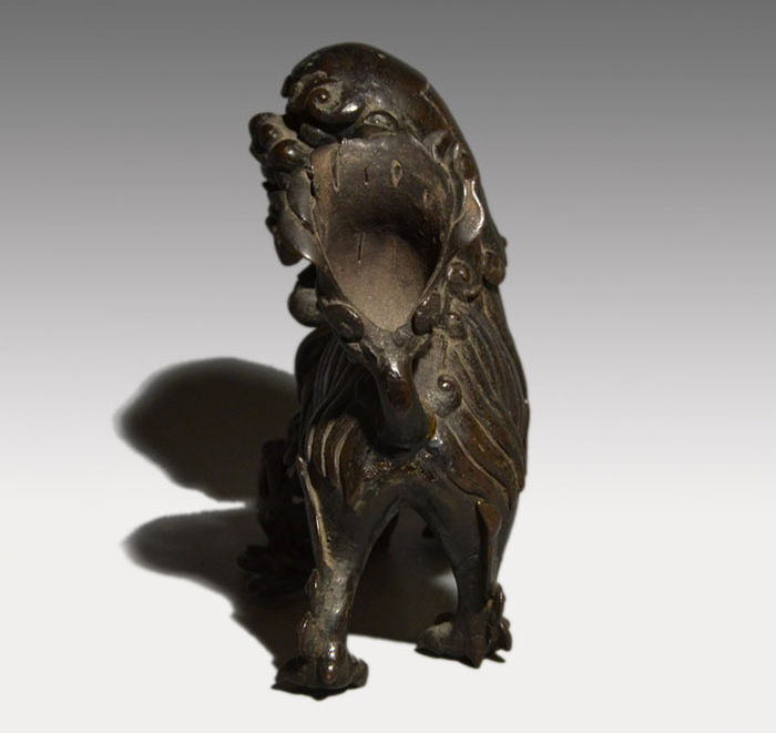 古銅 玉取獅子香炉 明時代 | 古美術ささき