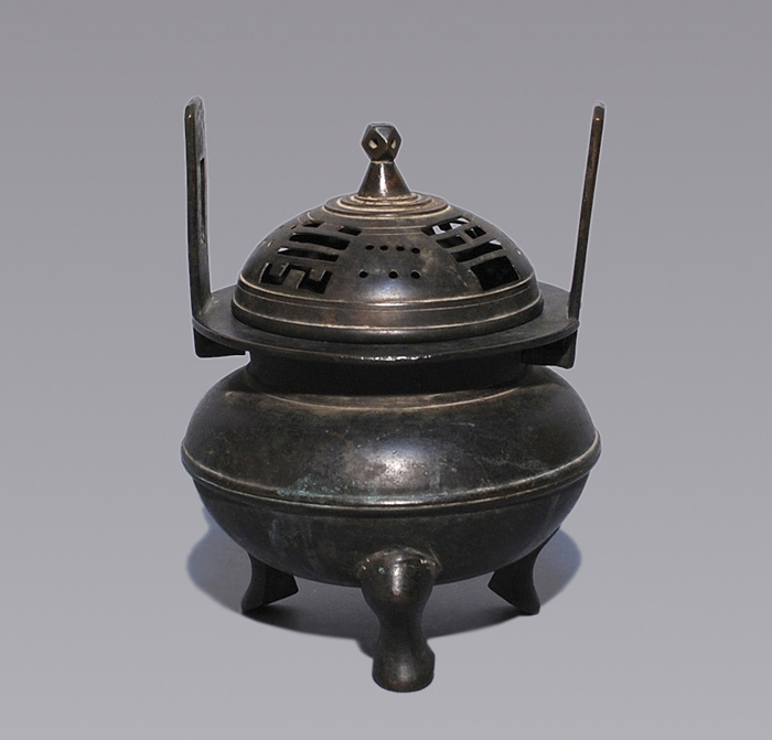 古銅耳付三つ足香炉 | 古美術ささき