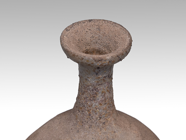 唐津南蛮 鶴首花入 中里隆(作) 共箱 | 古美術ささき