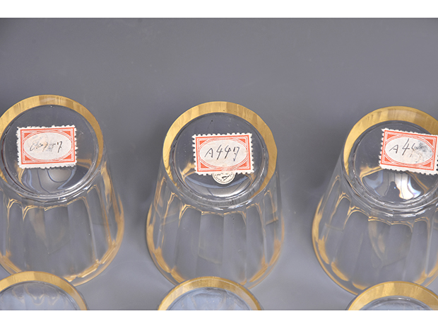 オールドバカラ グラス 12客 大正期 桐箱 | 古美術ささき