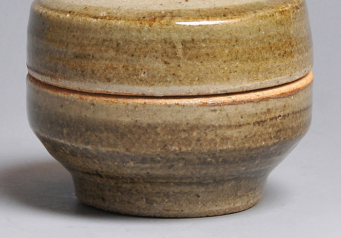 浜田庄司(作) きび文 合子 香合にも | 古美術ささき