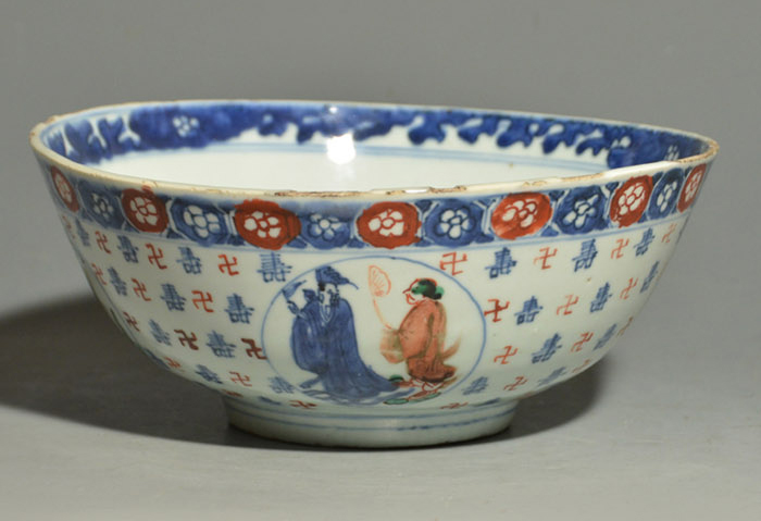 天啓赤絵鉢 中国 明時代末頃 | 古美術ささき