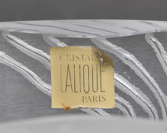 ラリック (LALIQUE) YASUNA ガラス 花瓶・水指にも | 古美術ささき