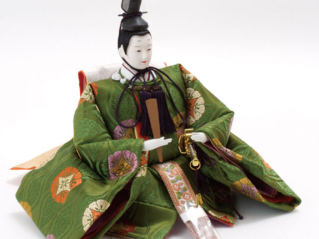 2019年度 衣装着雛人形 三段飾り No3031B