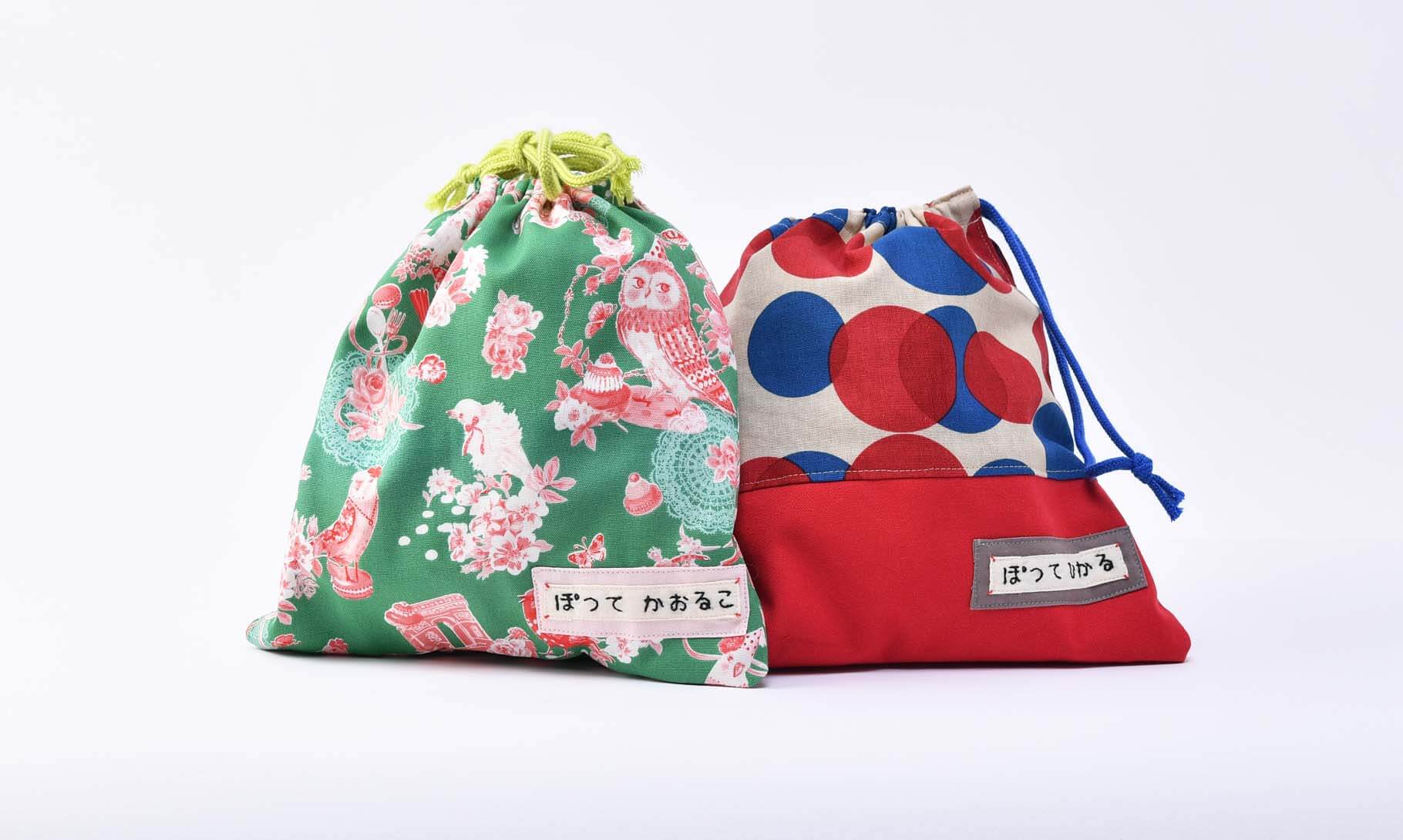巾着袋オーダー | 入園グッズオーダーのポッテアポッテ
