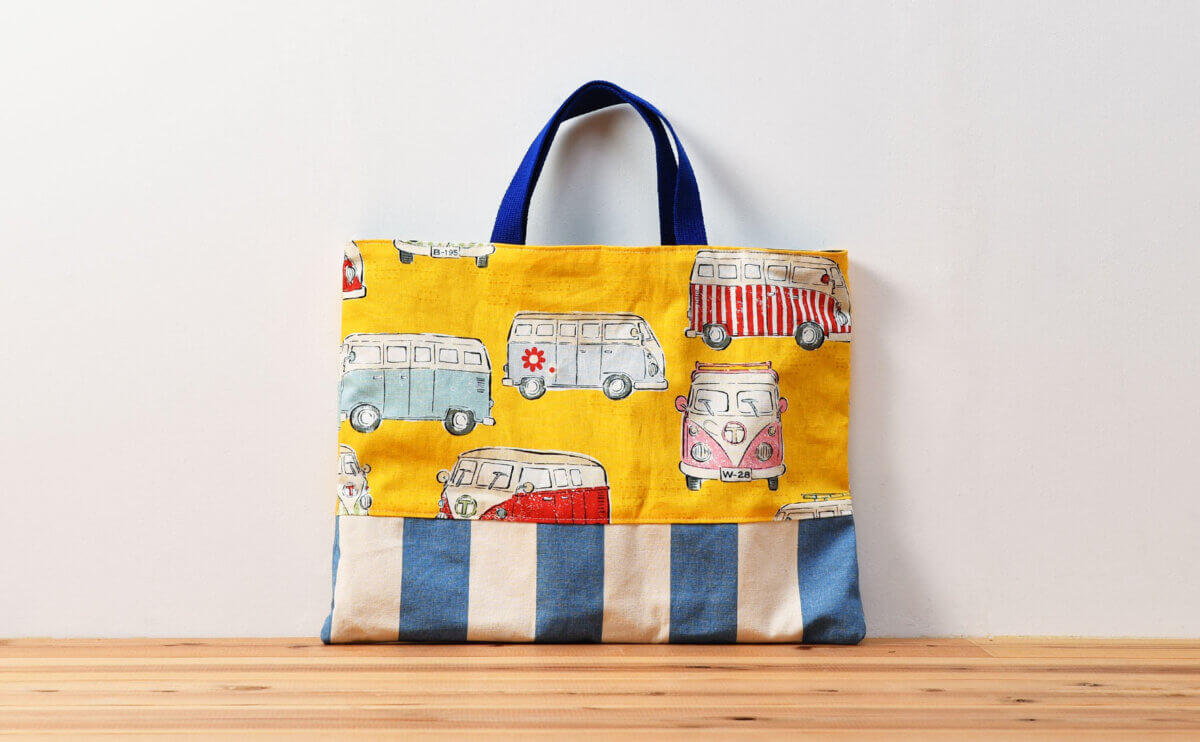 入園グッズセットオーダー(レッスンバッグ、通園バッグ、他、計7点