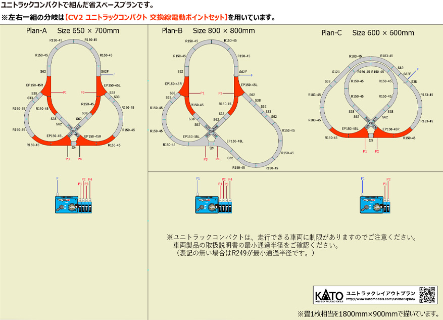 KATO鉄道模型ホームページ | ユニトラック レイアウトプラン特集