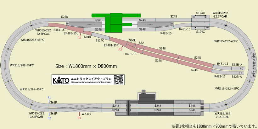 KATO鉄道模型ホームページ | ユニトラック レイアウトプラン特集