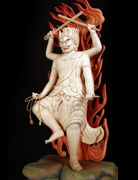 宇賀弁財天像(座像1寸7分) 宇賀神 八臂 京仏商谷口の制作事例 京都市