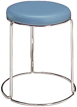 コクヨ 会議イス 750 スツール ブルー 丸椅子 ブルー 幅405×奥行