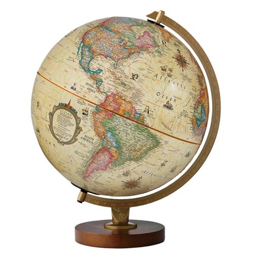 渡辺教具製作所 地球儀 ライト付 パノラマアンティーク型の通販