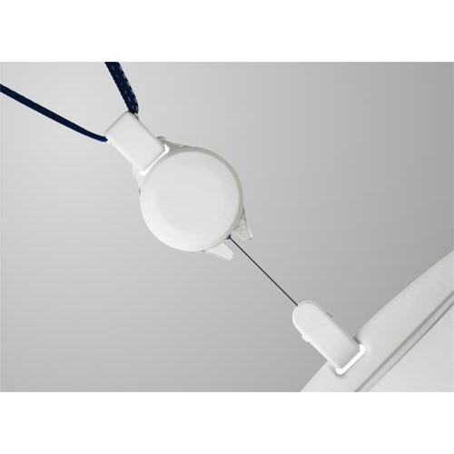 ソニック ハード吊下げ名札アドバンスライン（リール式） 青 ブルー