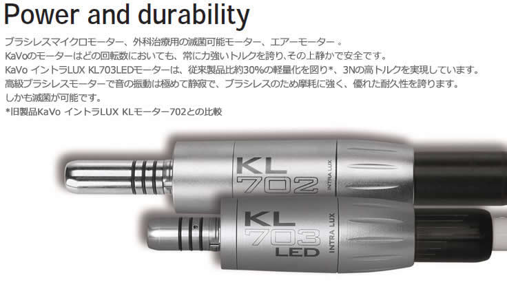 モーター | カボ プランメカ ジャパン株式会社 / KaVo Planmeca Japan