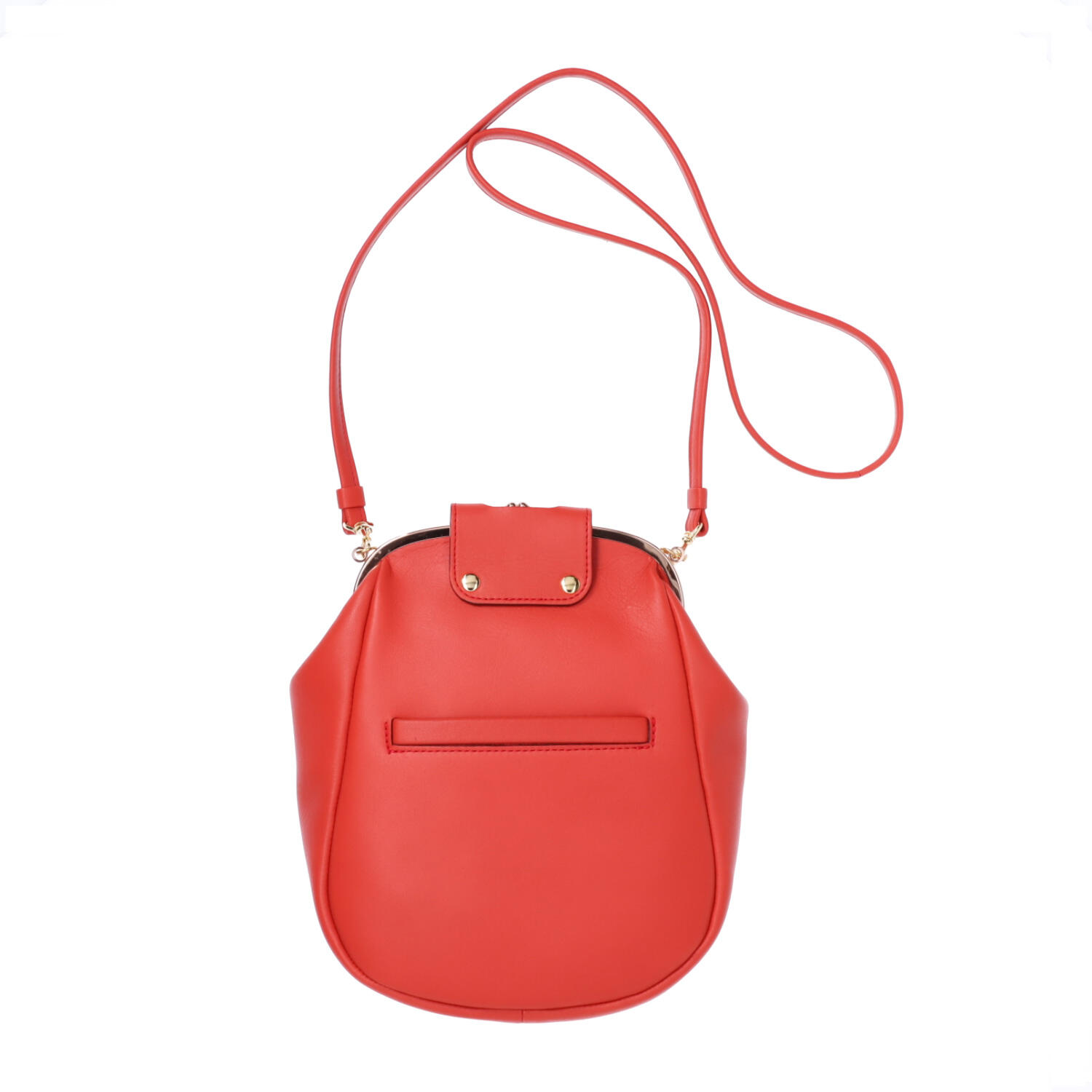 がま口 口金付き 牛革 ポシェット ショルダーバッグ | 有限会社 中澤