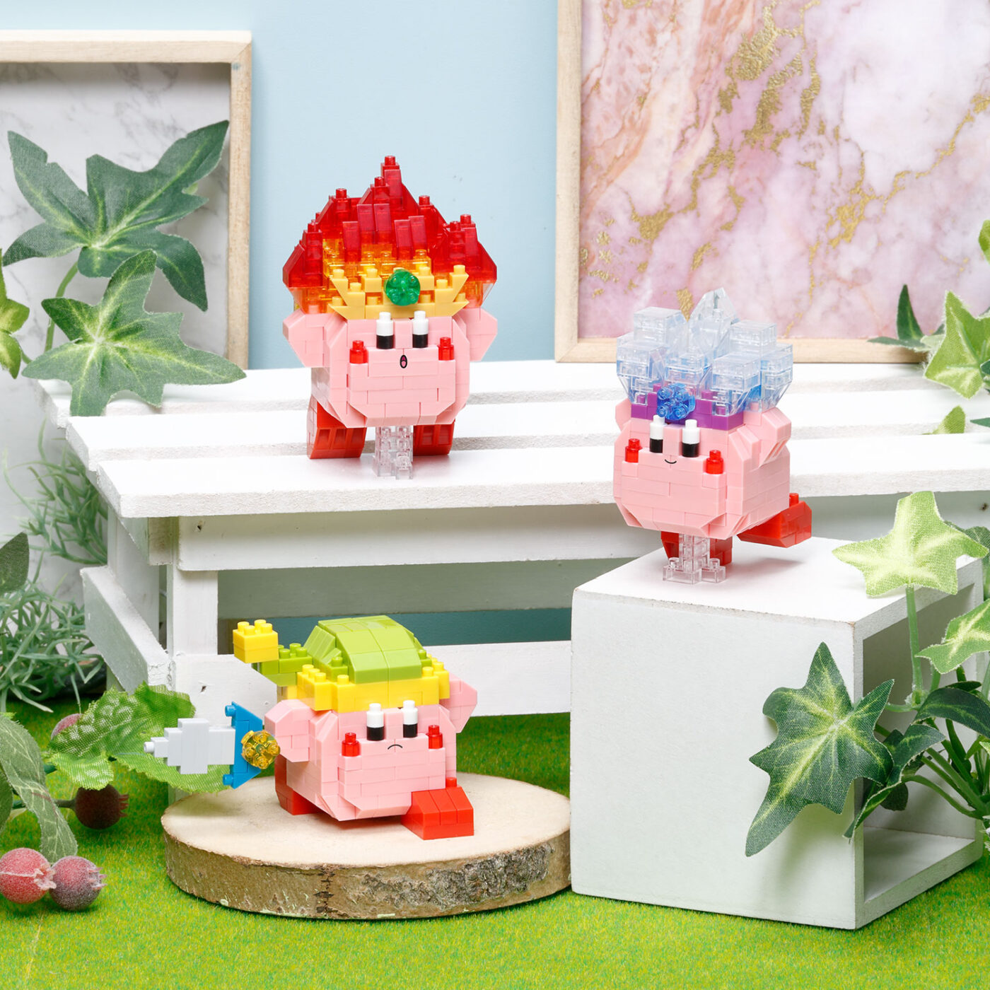 星のカービィ アイス | CATALOG | nanoblock® | ブランド一覧 | カワダ