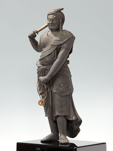 川口の文化財 - 木造不動明王立像