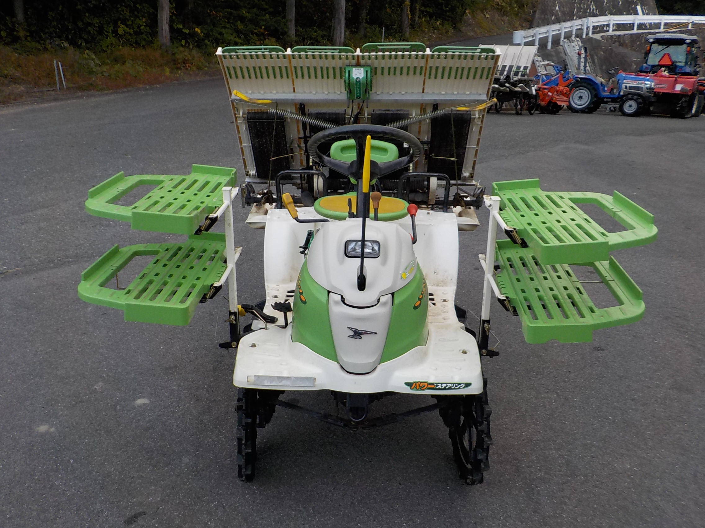 ヤンマー 田植機 PeS-1 4.0ps 4条植 クランク パワステ リコイル