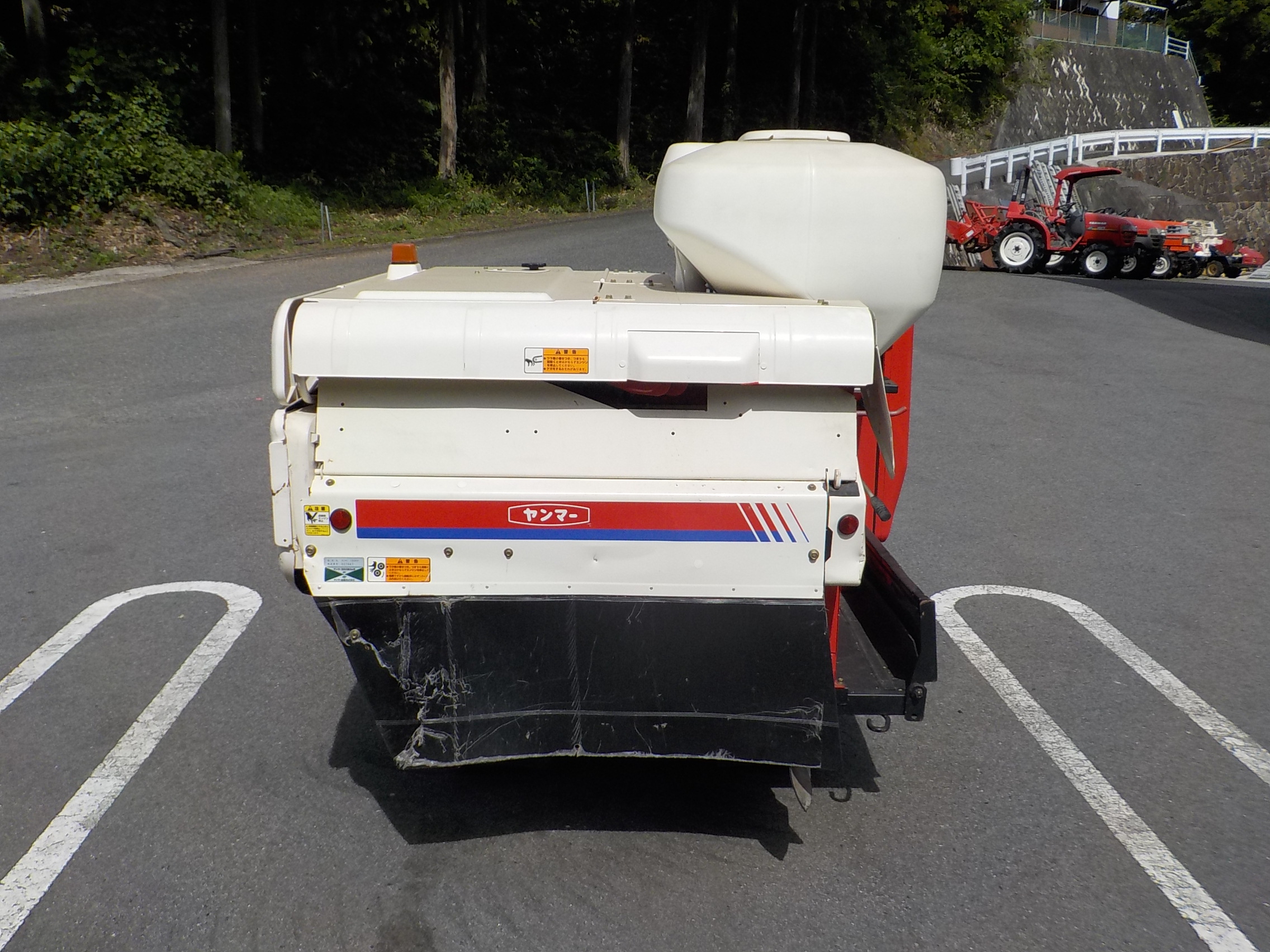 ヤンマー コンバイン Ee-35 11ps 179h 2条刈 袋取り 扱深自動 刈取