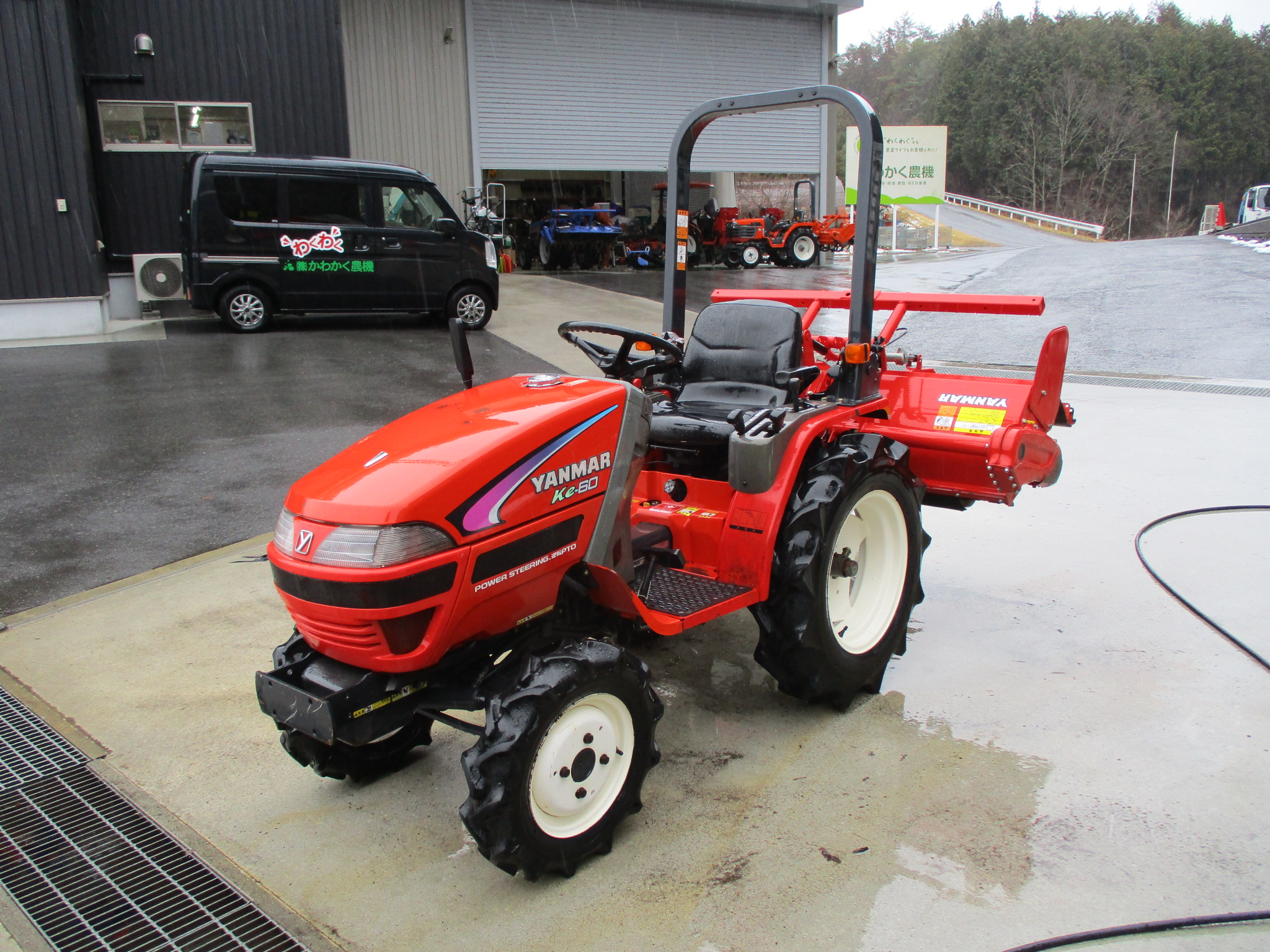 ヤンマー トラクター Ke-60RZ140S 17ps 使用時間469h 4WD パワステ