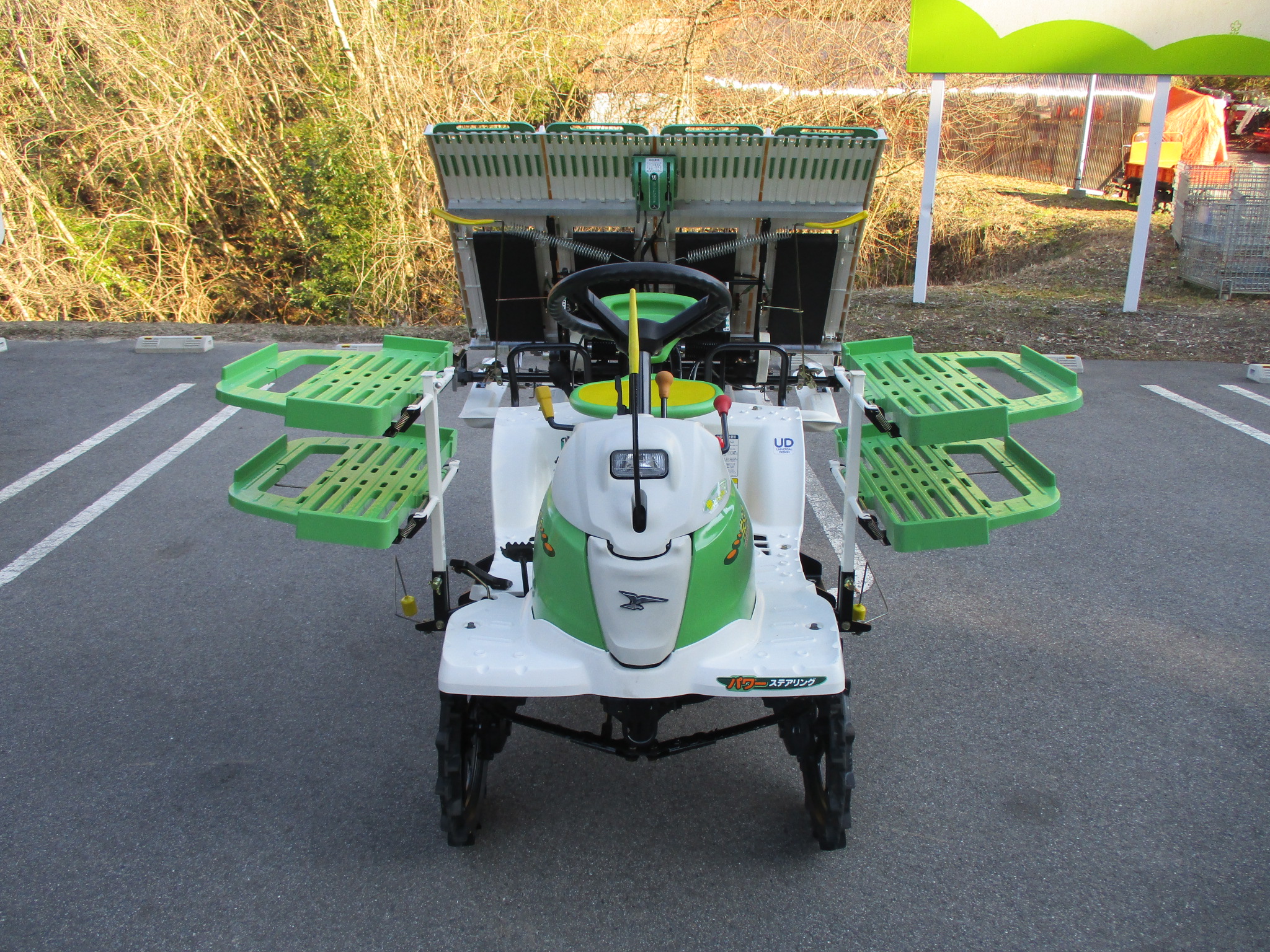 ヤンマー 田植機 PeS-1 2.9Kw 4条植 クランク パワステ リコイル