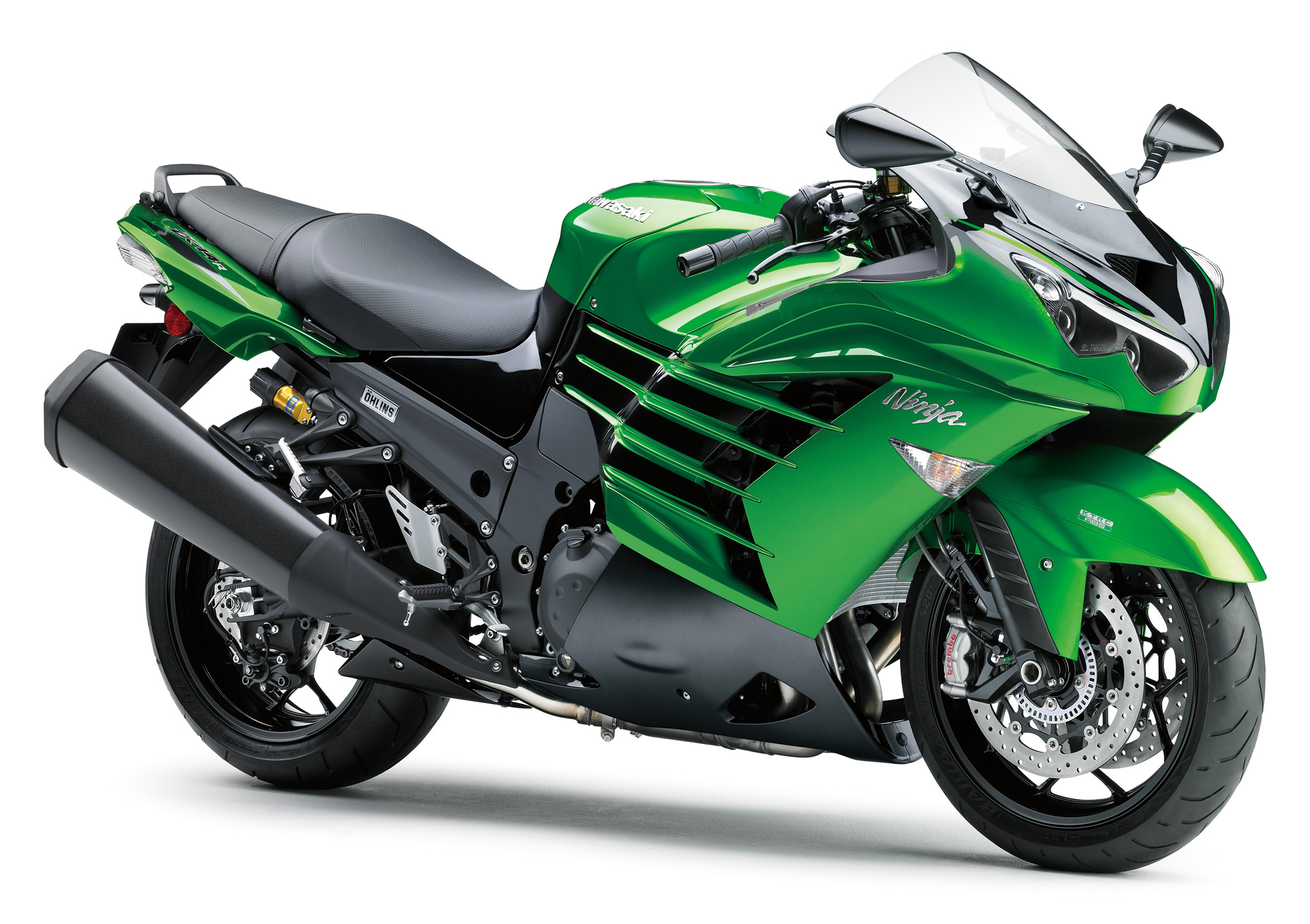 Ninja ZX-14R ABS/ZZR1400 ABS］2017年モデルではハイグレードとの