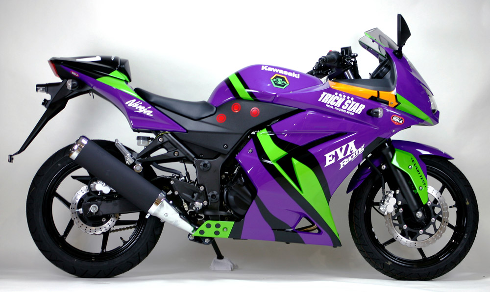 トリック☆スターよりエヴァンゲリオンRT初号機Ninja 250Rが発売