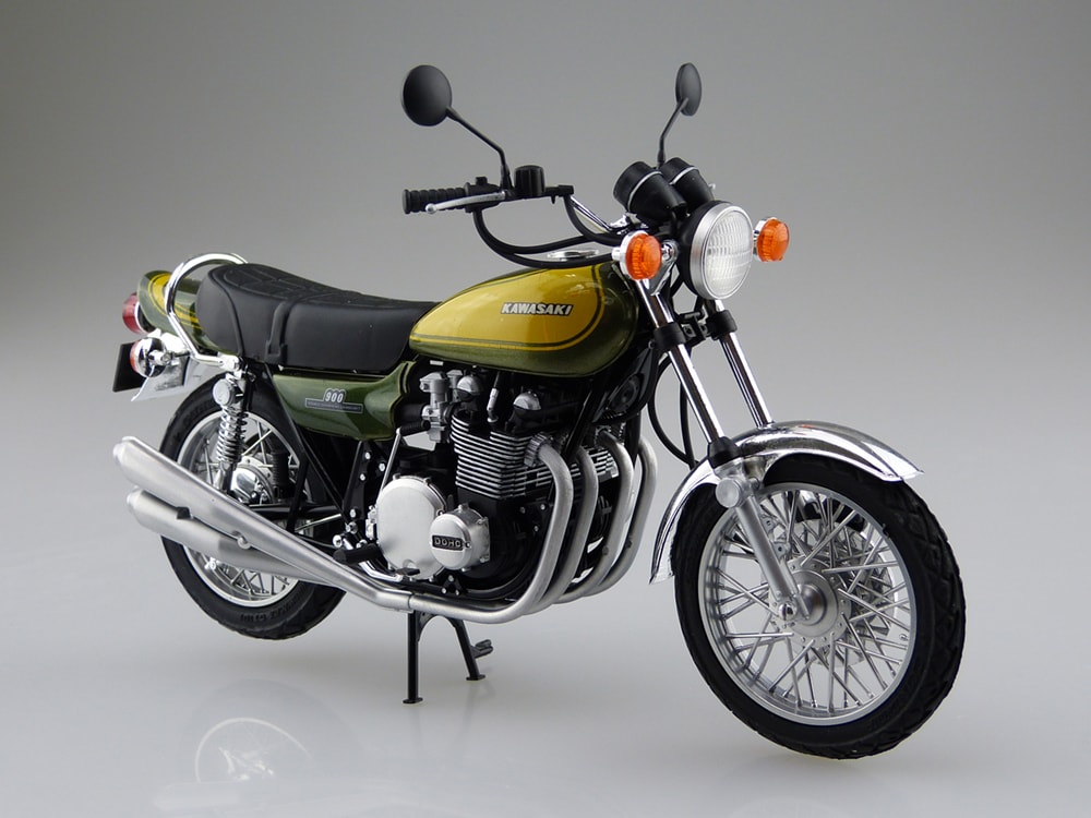 アオシマより、カスタムパーツ付属のZ1が1/12スケールプラモデルで登場