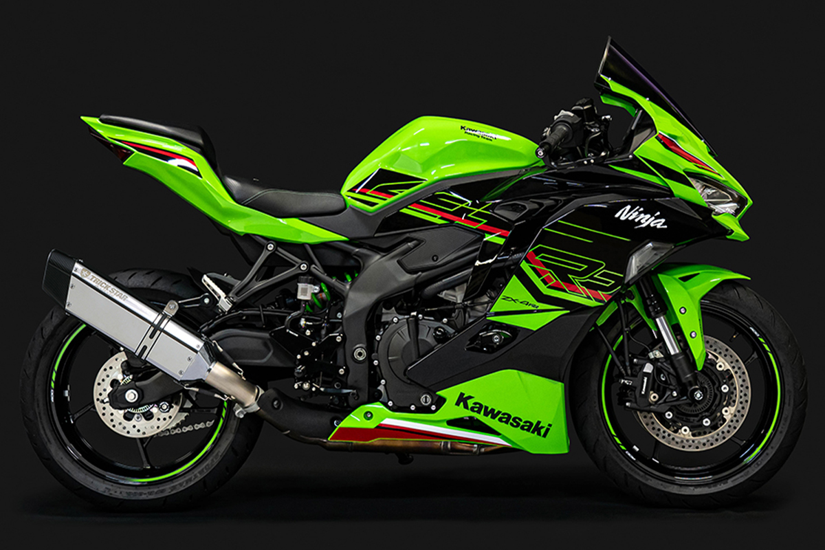 トリックスターがNinja ZX-4RR／4R SE用レーシングスリップオン