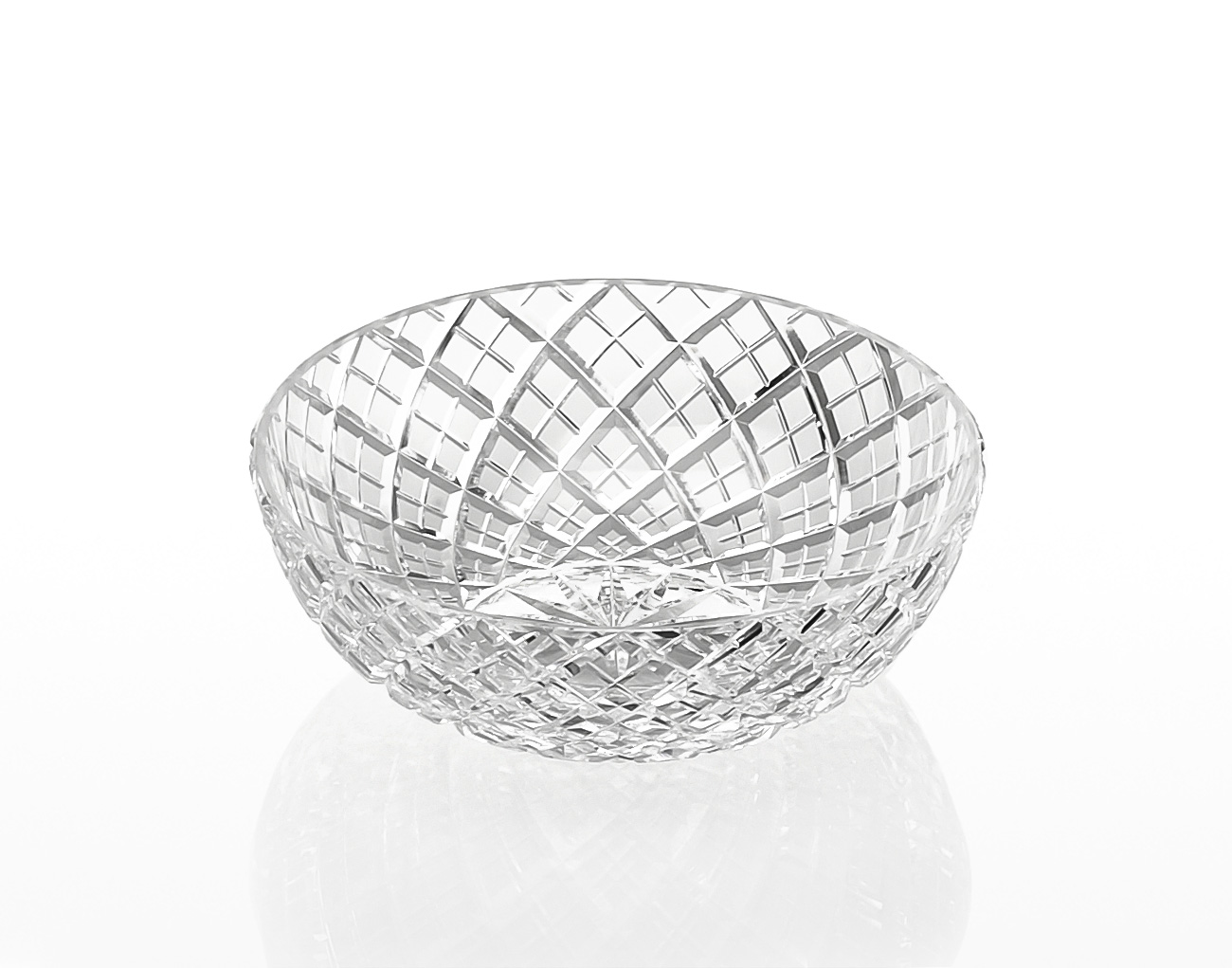 江戸切子 小鉢＜矢来重紋＞ | カガミクリスタル