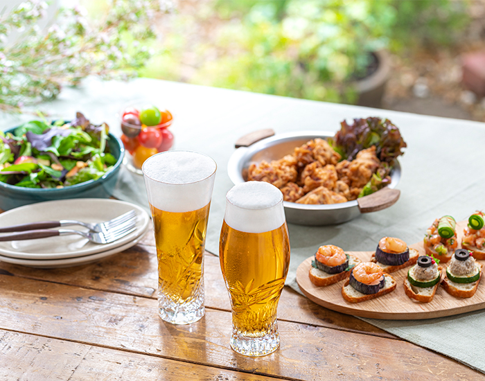 ビアグラス＜麦＞ | カガミクリスタル