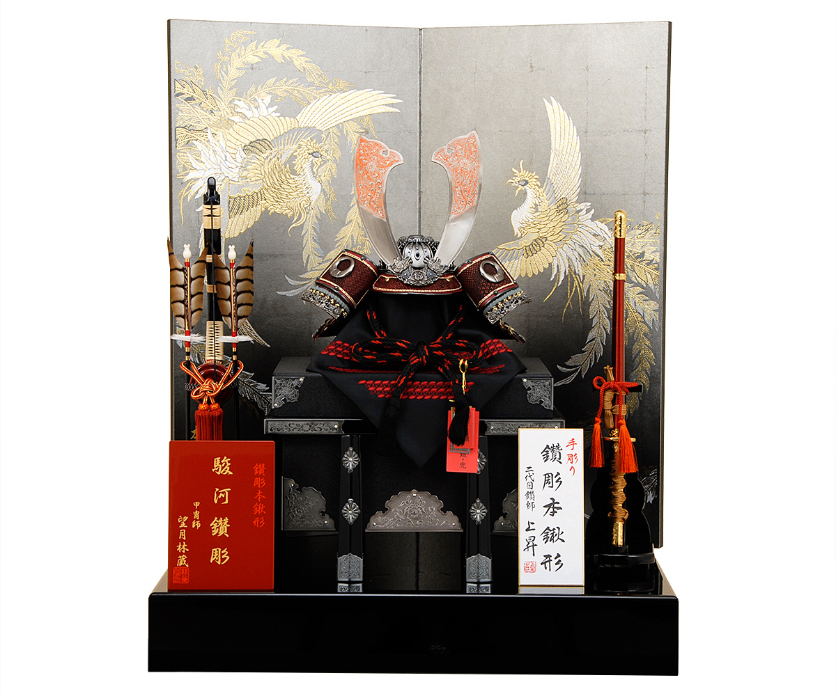 五月人形 K-311 兜平飾り 合せ鉢プレミアム本仕立兜 鑽彫本鍬型 佳月