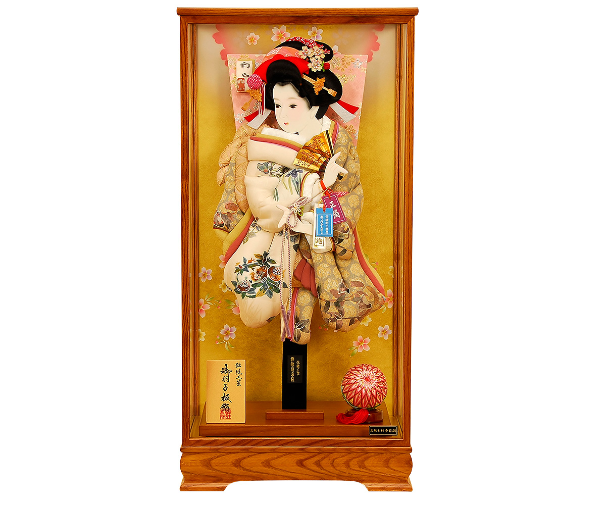 H32 20号 羽子板 人間国宝木村雨山の帯｜雛人形、五月人形、羽子板