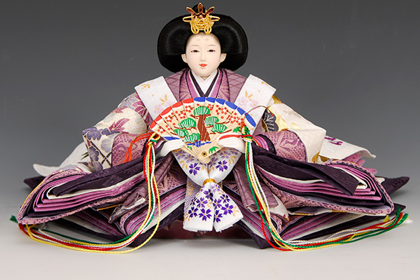 K-305 収納飾り 雛人形 金彩京友禅の衣装｜雛人形、五月人形、羽子板