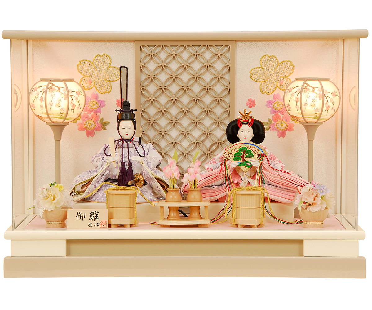 セール】K-100 親王ケース 雛人形｜雛人形、五月人形、羽子板、破魔矢