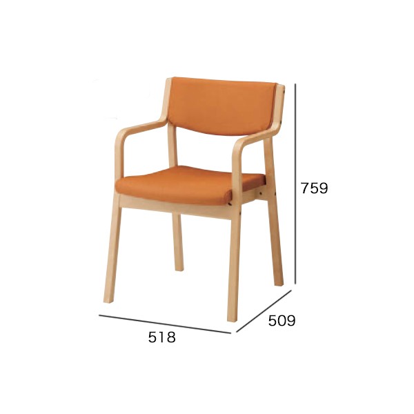 L896EA-PB25【送料無料】 | オカムラ ダイニングチェア通販 - Kagg.jp