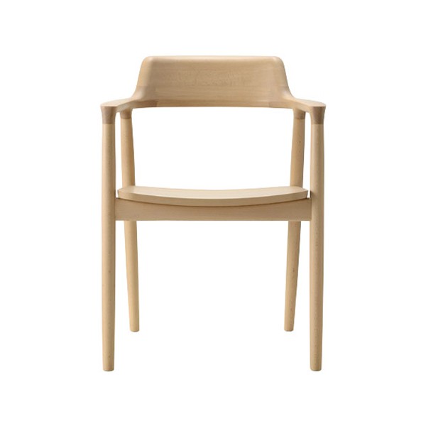 HIROSHIMA アームチェア(板座) 6-984-0040【送料無料】 | ウチダ