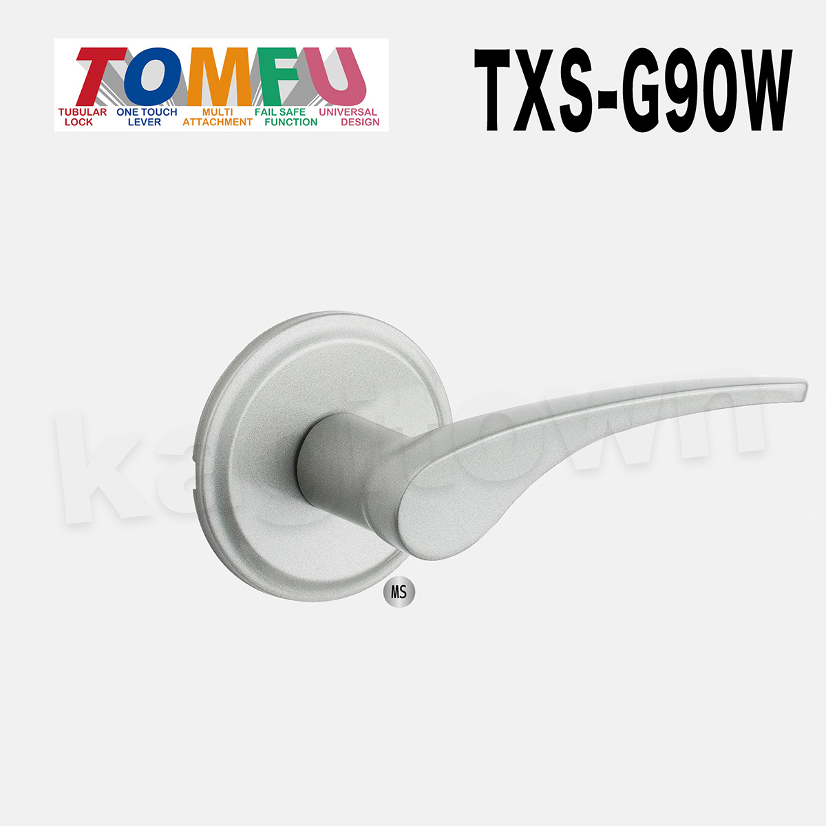 長沢製作所】TOMFUトムフ[KODAI-TXS-G10W]古代 W座・空錠 TXS-G90W