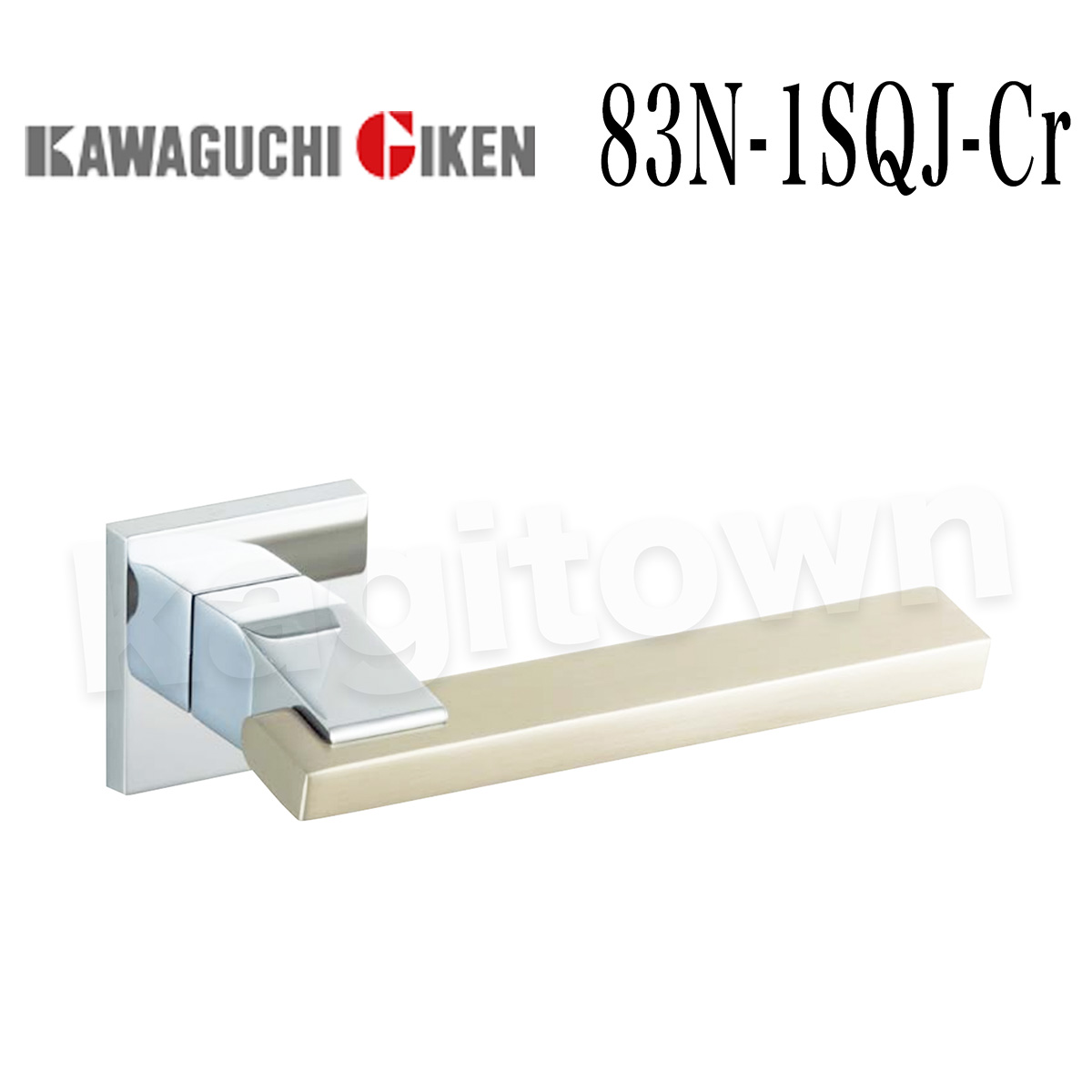 川口技研【GIKEN】レバーハンドルセット [83N-1SQJ-Cr]取付 交換