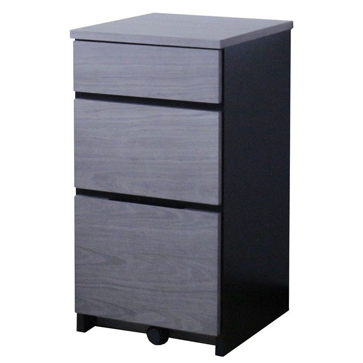 チェスト 3段チェスト キャスター付き 幅40cmの通販情報 - 家具通販の