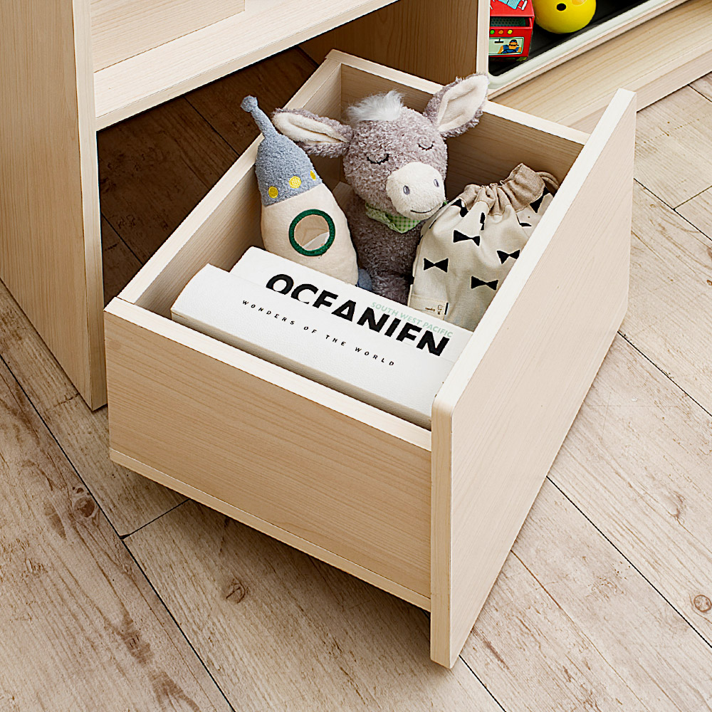 2wayキッズラック ランドセルラック・絵本棚 agrea(アグリア) 幅84cm