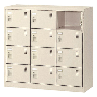 SLC-M12-D2 ダイヤル錠式 12人用 ミニロッカー｜オフィス家具R