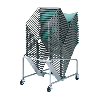 8114DS-Z32 スタッキングチェア 8104シリーズ 専用ドーリー｜オフィス家具R